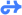 Arrow Bullet Blue